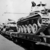 Pcarz977792+M24: FS italian railway with M24 italian army tank