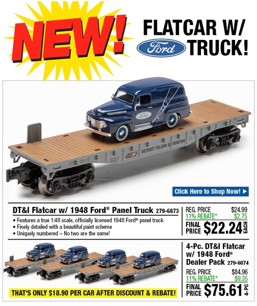 Flatcar w Ford