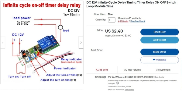 Time delay relay