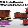 Jr Junction Train &amp; Hobby MTH 35ft Woodsided Caboose