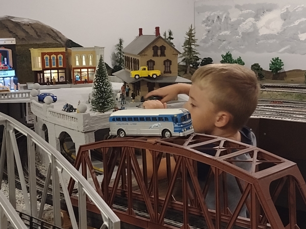 ryan with trains