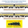 Jr Junction Train &amp; Hobby Custom NYO&amp;W F3 AB Sets