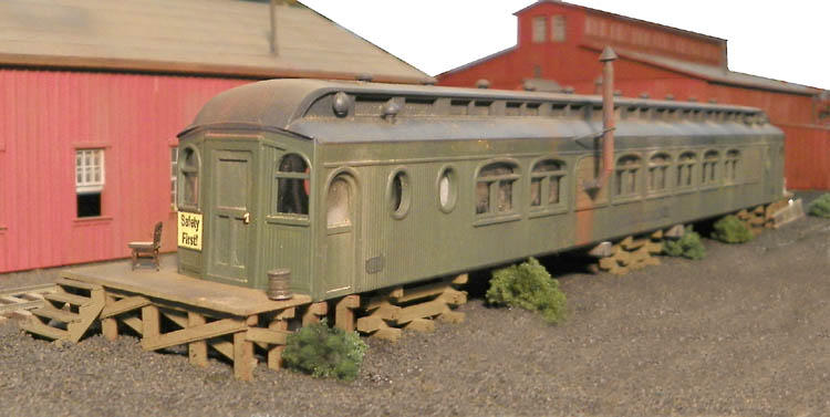 Here's Something to Model, Abandoned Depot O Gauge 