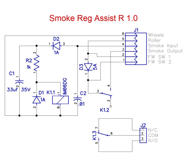 Smoke Reg Assist R 1.0 Schematic