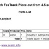 Part List_3 Inch Fastrack- cut from 4.5