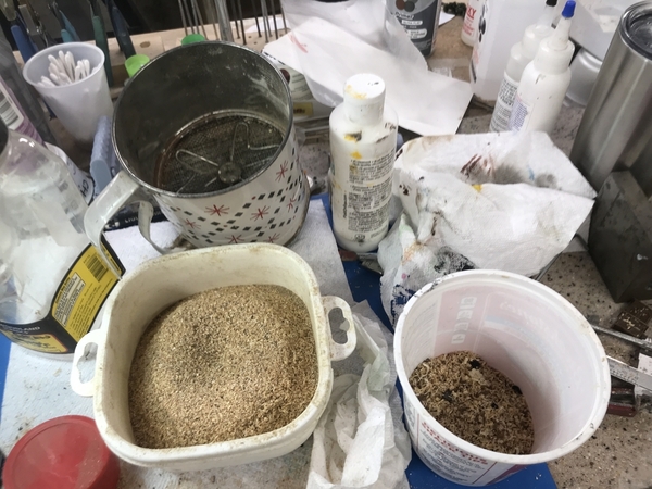 THC Preparing the Sawdust