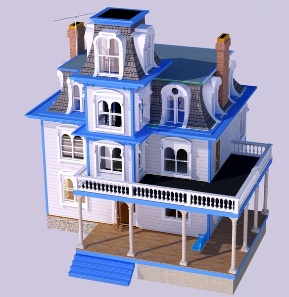 House by the RR_Final Render