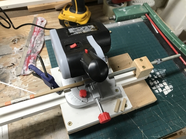 Chop Saw Depth Stop In Use 2