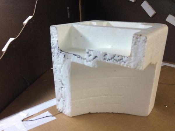 Styrofoam Cut