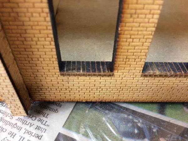 Engraving Windowsill Bricks