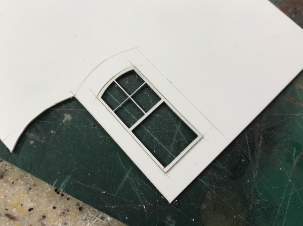 BB Gable Window Fit in New Part