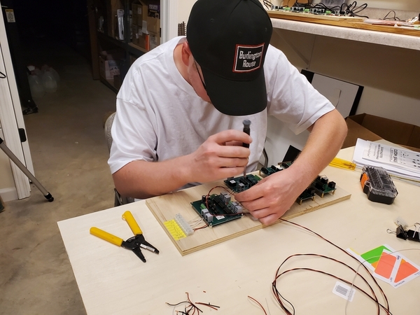 Doug wiring signal board clusters 2
