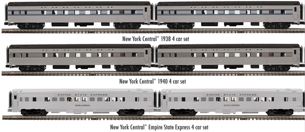 Atlas O NYC Passenger Cars Jr Junction Train & Hobby