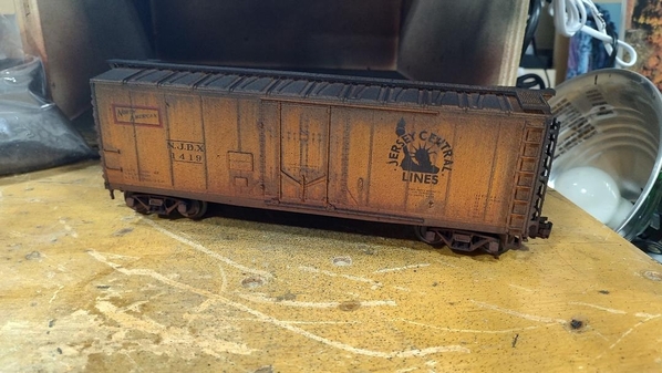 Yellow CNJ Refer Weathered