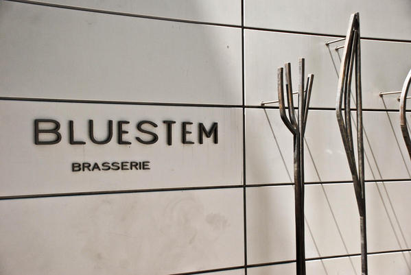 Bluestem Restaurant Sign #2-004