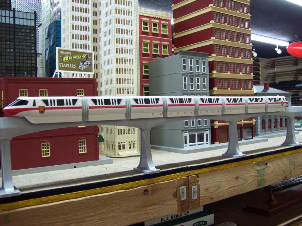 disney monorail model train set