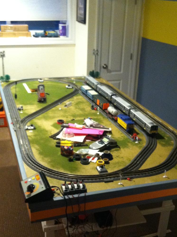 A small modern layout. | O G   auge Railroading On Line Forum
