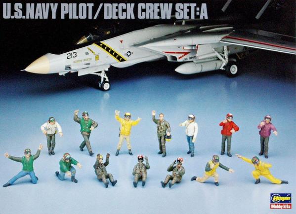 US Navy modern flight deck crew