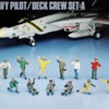 US Navy modern flight deck crew