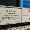 Atlas-O USRA Double-sheathed Box Car in the B and B RR Roadname
