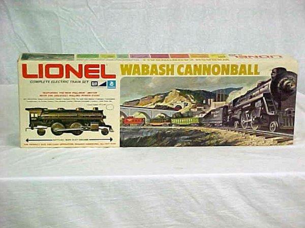 lionel wabash cannonball train set