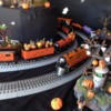 Pumpkin Express Rounds the Bend