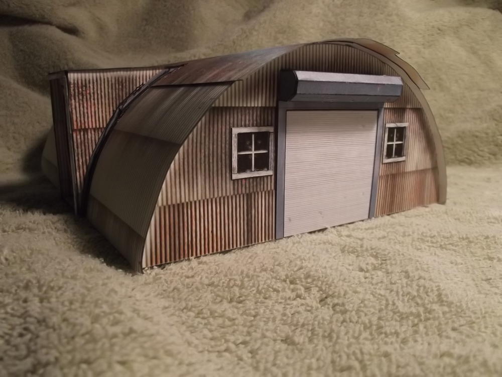 N scale Quonset Huts   3D printed 