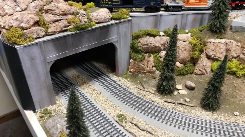 o gauge model train scenery