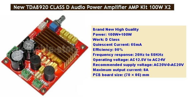 ogr class-d audio amp