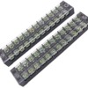 12 position terminal blocks with plastic covers
