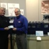 photodrodgers4: David Rodgers Presening check for $1000 to LCCA President Elect Al Kolis during 1-25-14 Special Event
