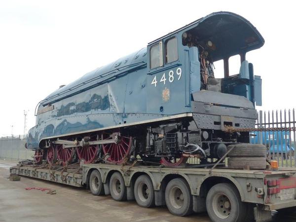 A4 Pacifics goint to Barrow Hill Roundhouse weekend