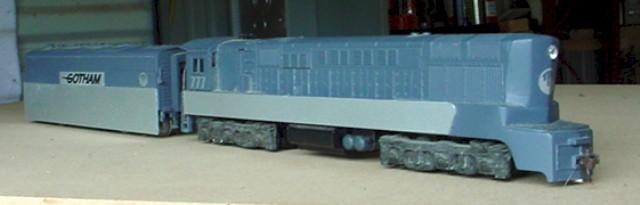 custom model locomotives