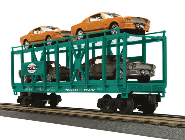 MTH auto carrier mustangs