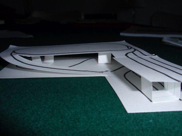 two level small layout model