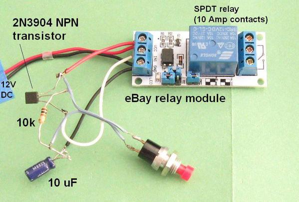 ogr relay module with input npn buffer cap