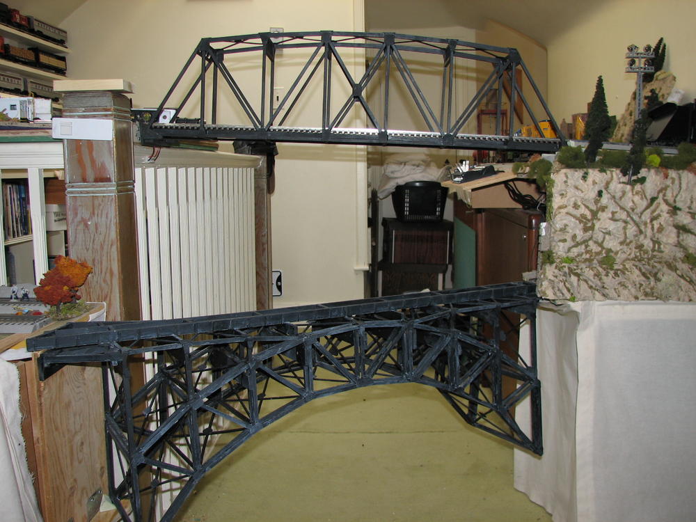 o scale metal bridge