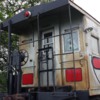 20140809_143442[1]: Check out the spotlight on the right rear of ths caboose