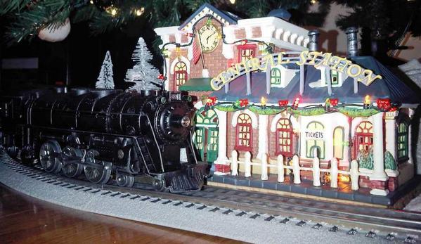 Papa's Christmas Train