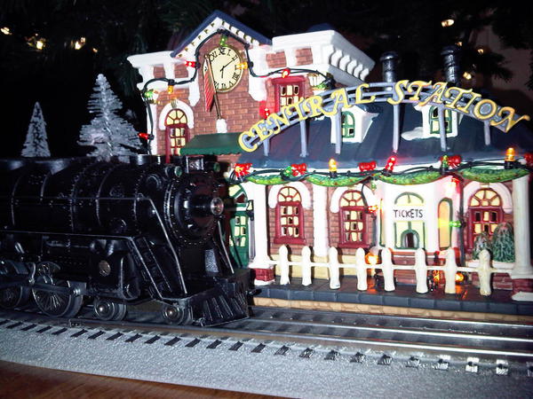 Papa's Christmas Train Station