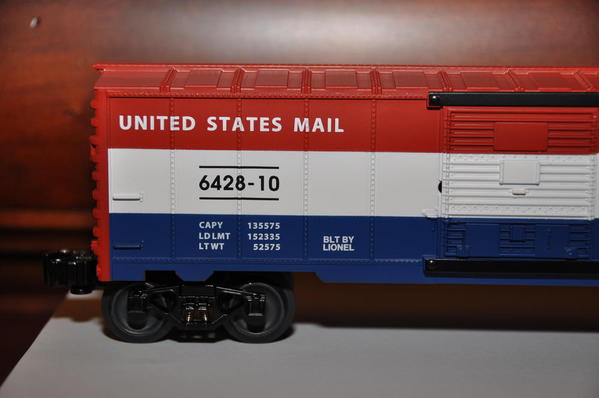 Lionel 15034 #6428-10 Post Office Boxcar 50th Ann. - 2
