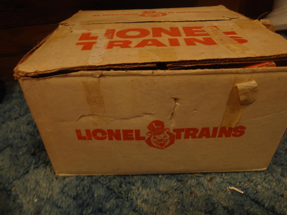 The Old Lionel Set Box My Dad's Postwar Lionel 637 Steam Locomotive ...