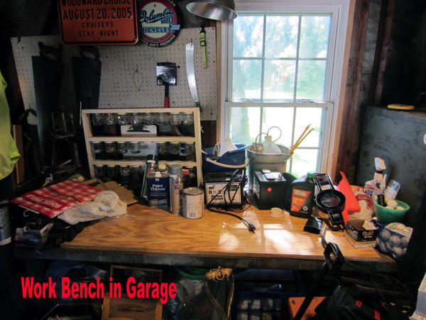Work Bench in Garage