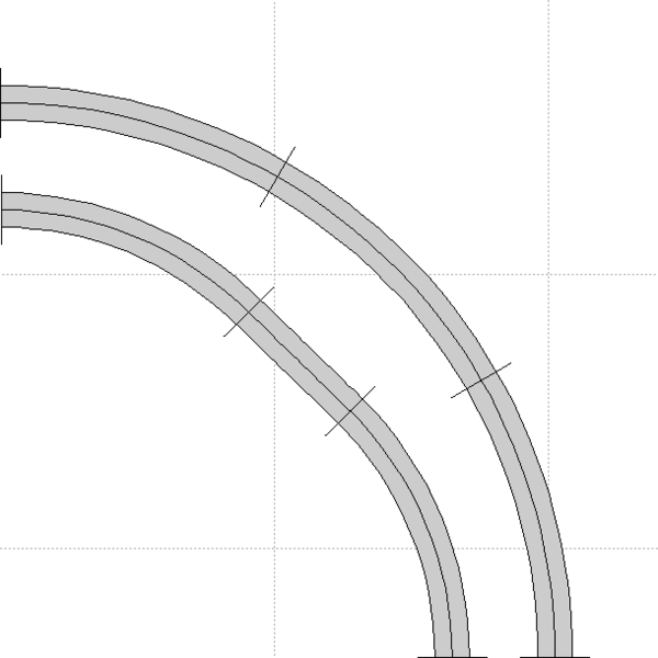 Double Track Curve