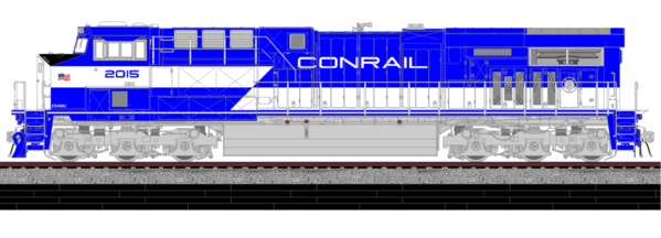 CONRAIL ES44AC V3X