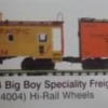 mth up extended vision caboose - Big boy freight set