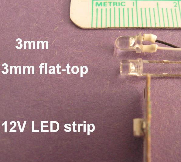ogr 3mm strip LED