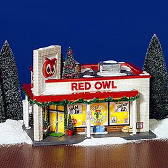Red Owl Ceramic