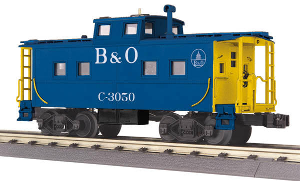 b&o steel caboose c-3050 30-77235