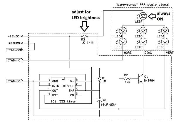 3-aspect prr led circuit